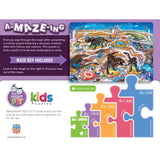 A-Maze-ing - Dinosaur Museum 200 Piece Jigsaw Puzzle