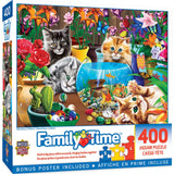 Family Time - Marvelous Kittens 400 Piece Jigsaw Puzzle