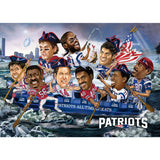 New England Patriots - All Time Greats 500 Piece Jigsaw Puzzle