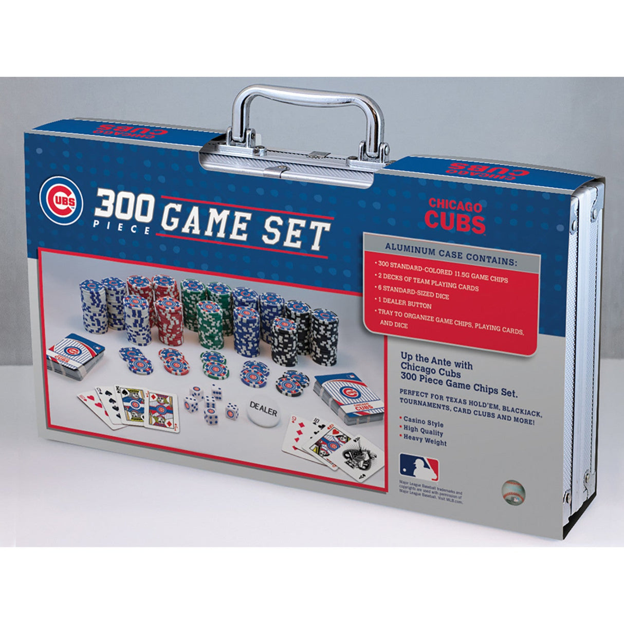 Chicago Cubs 300 Piece Poker Set