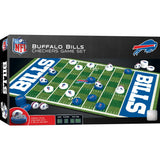 Buffalo Bills Checkers Board Game