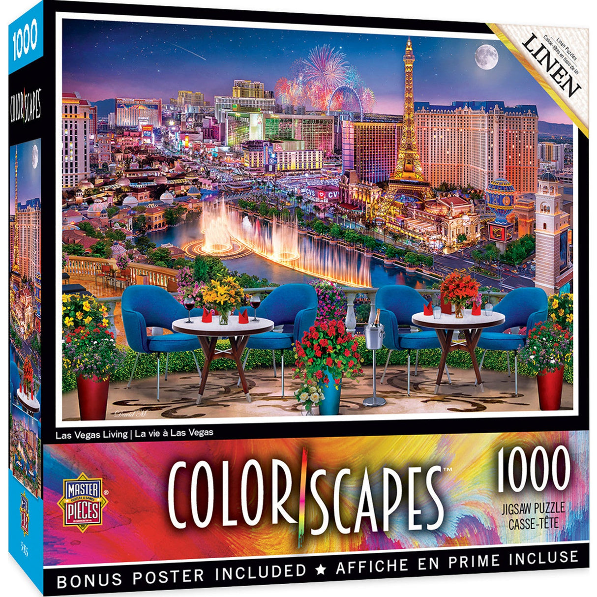 Colorscapes - Las Vegas Living 1000 Piece Jigsaw Puzzle