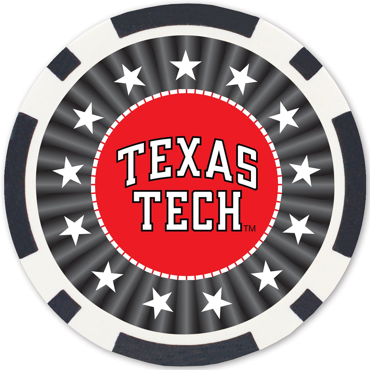 Texas Tech Red Raiders 100 Piece Poker Chips