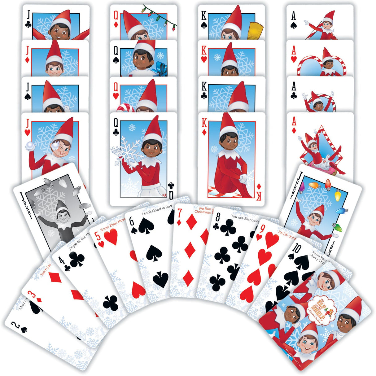 Elf on the Shelf Playing Cards - 54 Card Deck