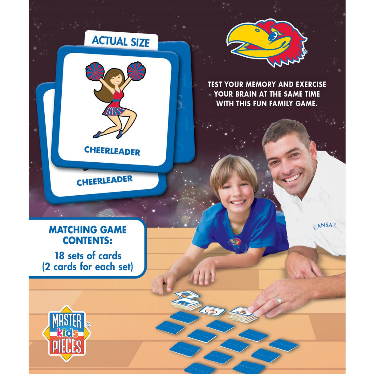 Kansas Jayhawks Matching Game