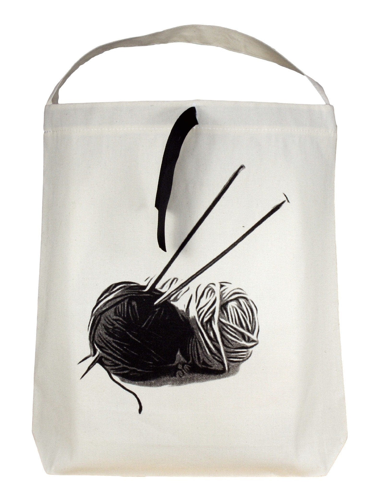 Knitting Bag, Cream