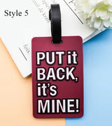 "Put It Back, It's Mine" Luggage Tag