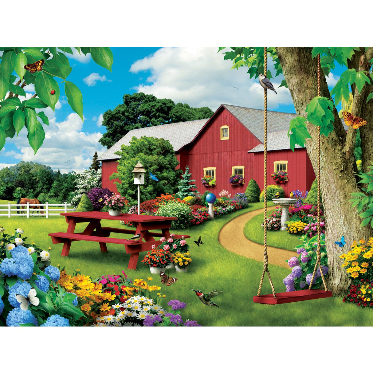 Lazy Days - Picnic Paradise 750 Piece Jigsaw Puzzle