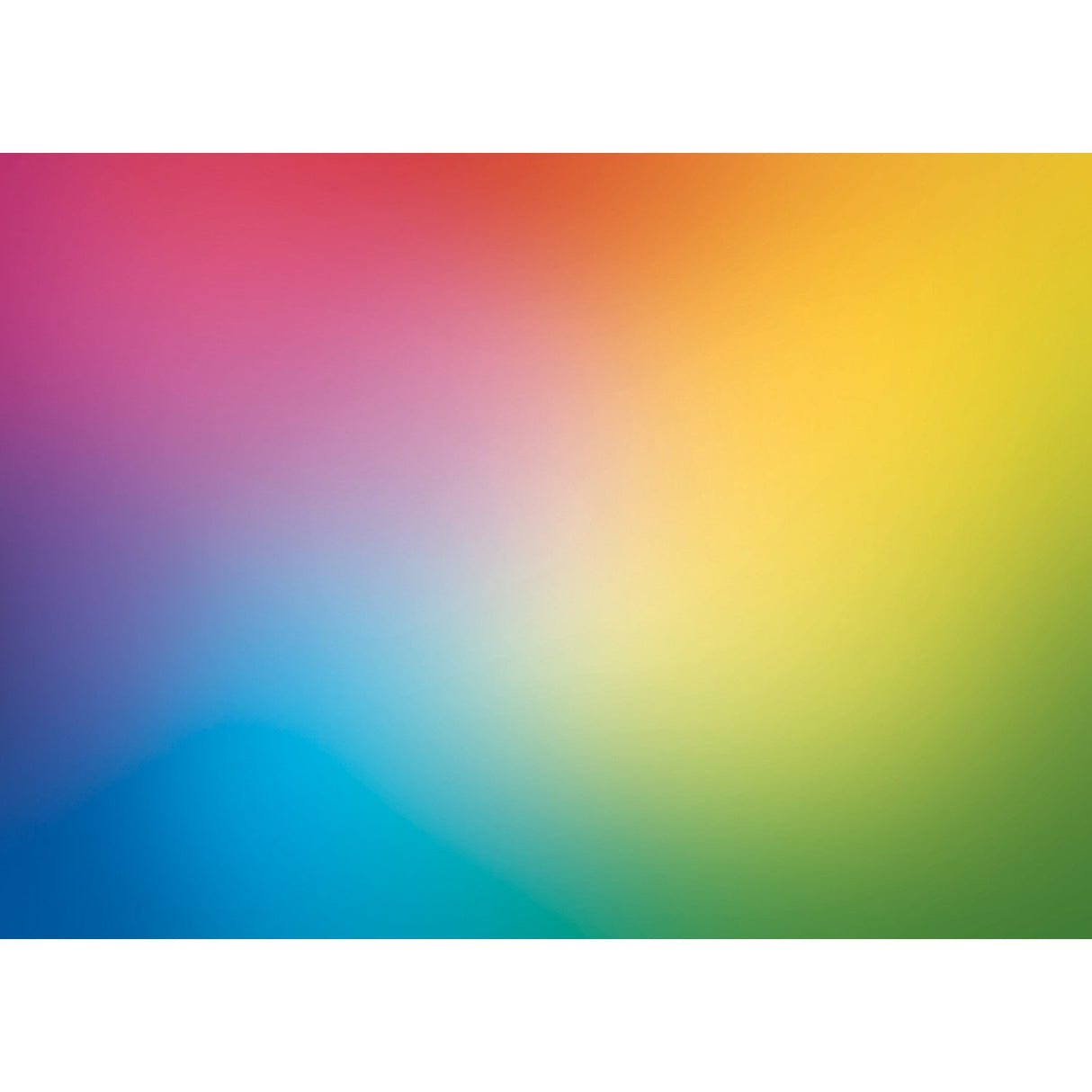 Rainbow Gradient 1000 Piece Jigsaw Puzzle