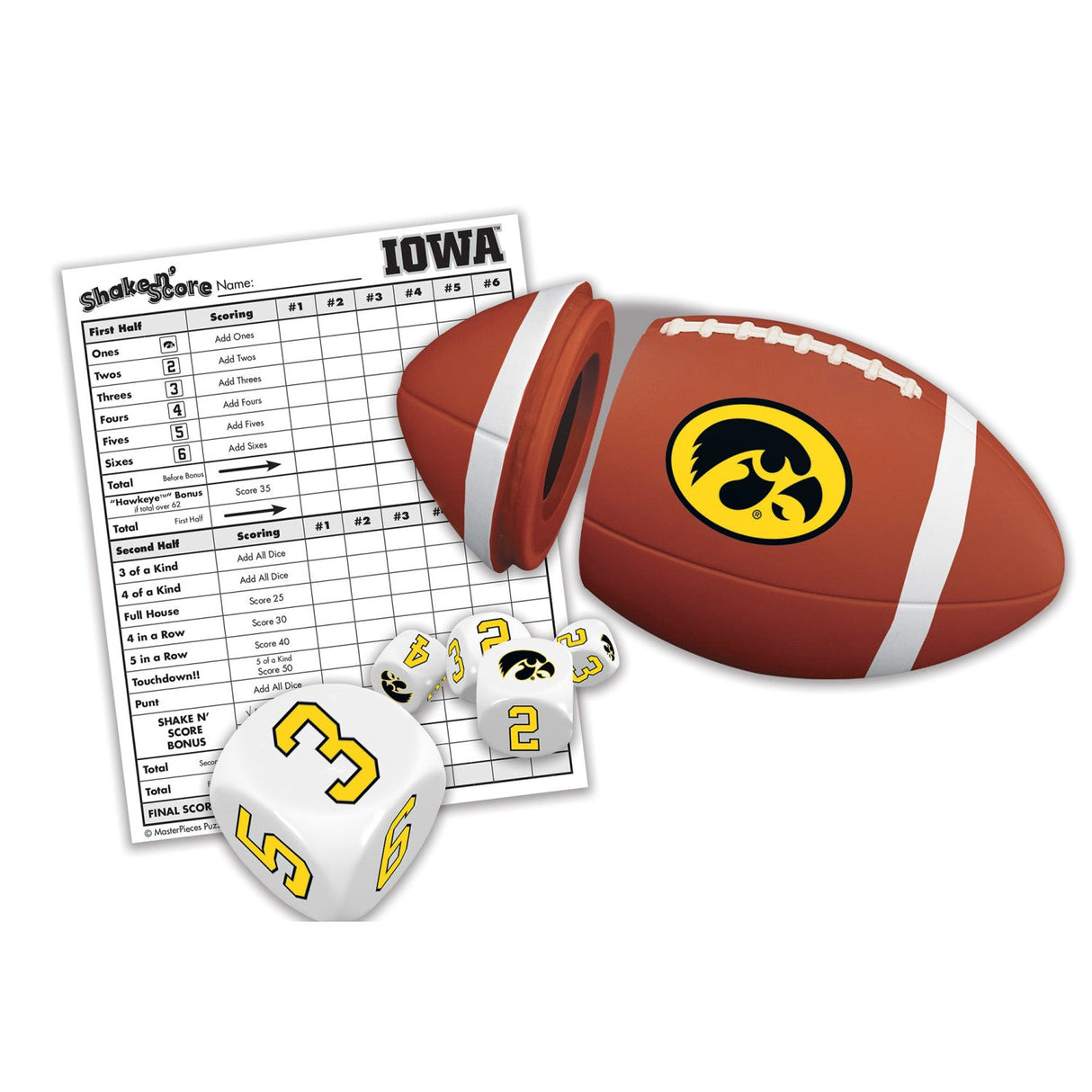 Iowa Hawkeyes Shake n' Score