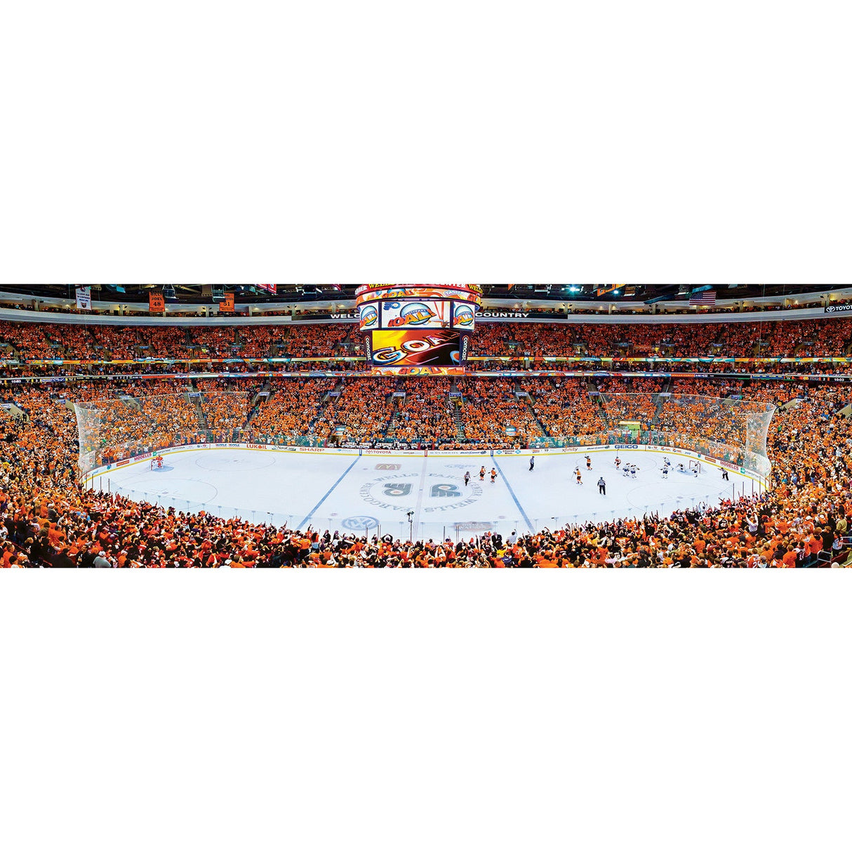 Philadelphia Flyers - 1000 Piece Panoramic Jigsaw Puzzle