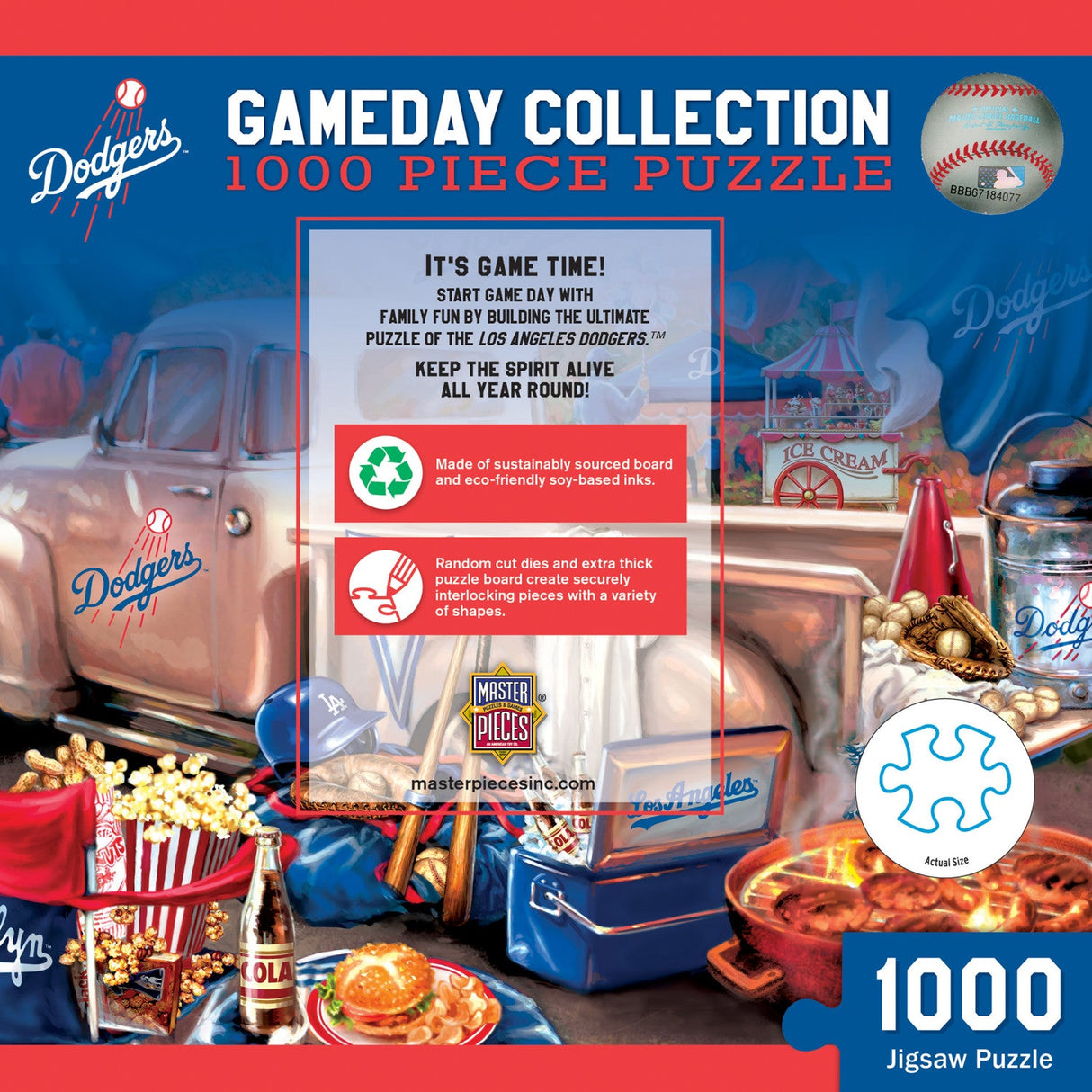 Los Angeles Dodgers - Gameday 1000 Piece Jigsaw Puzzle