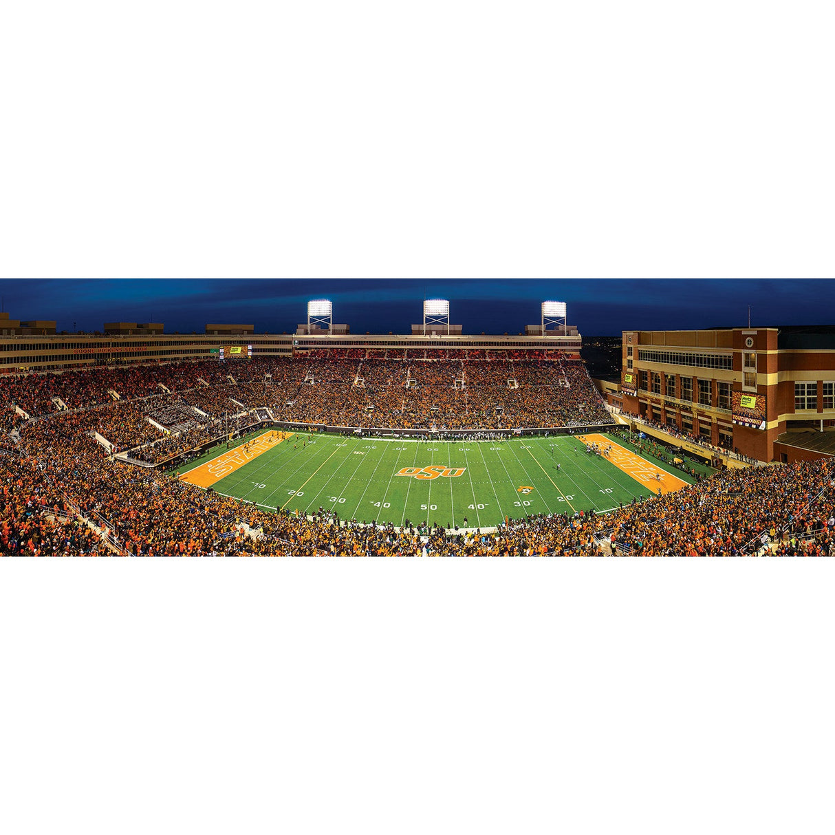 Oklahoma State Cowboys - 1000 Piece Panoramic Jigsaw Puzzle