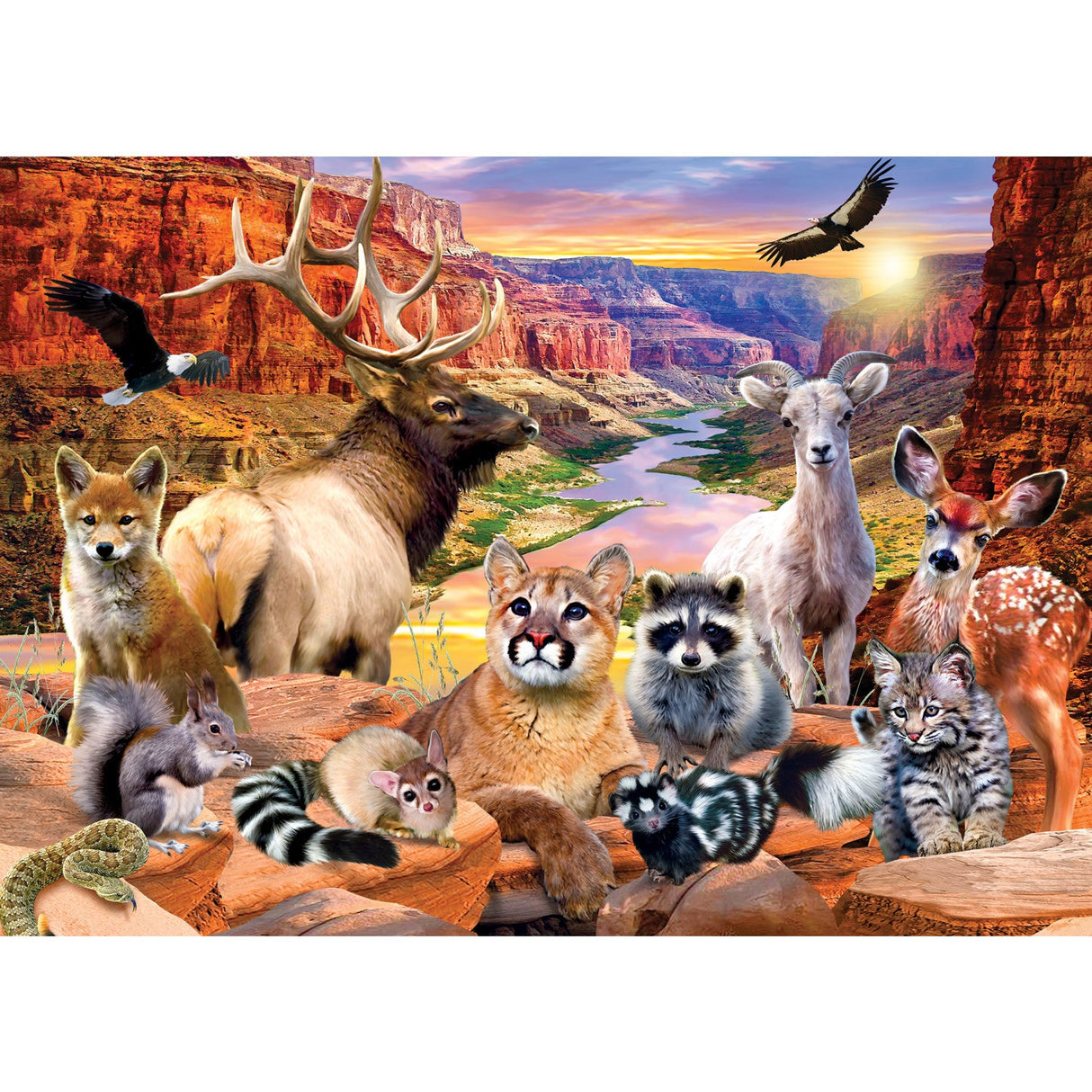 Grand Canyon National Park 500 Piece Jigsaw Puzzle