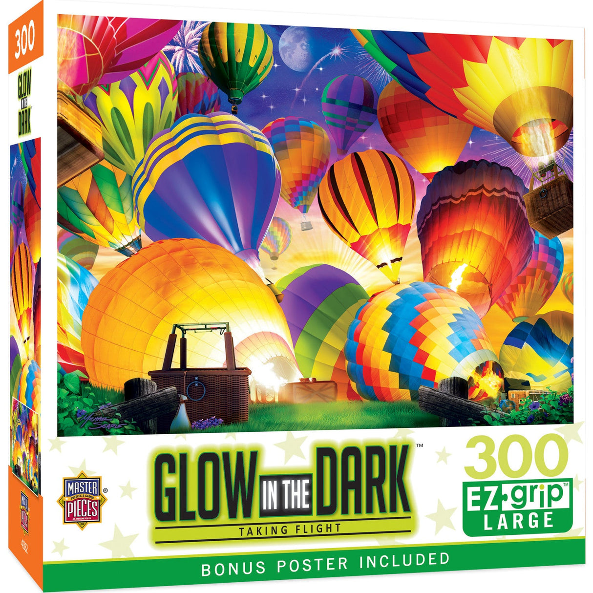 Glow in the Dark - Taking Flight 300 Piece EZ Grip Jigsaw Puzzle