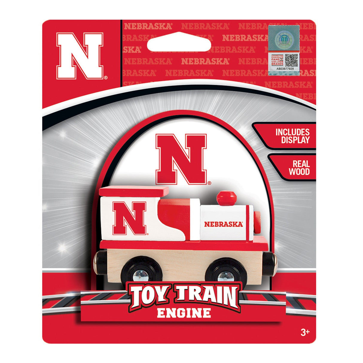 Nebraska Cornhuskers Toy Train Engine