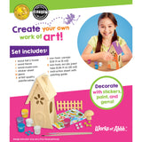 Fairy Garden Wood Craft & Paint Kit