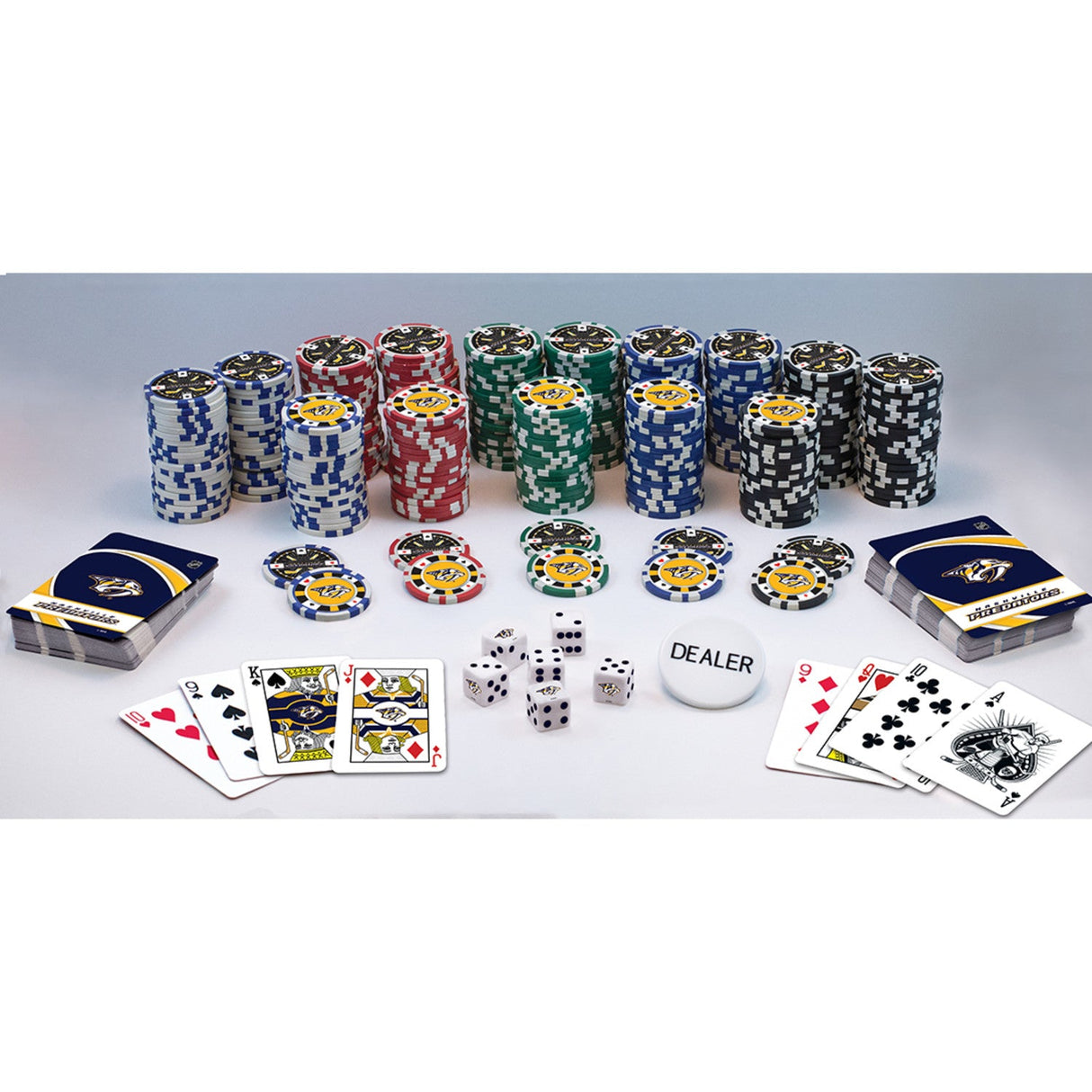 Nashville Predators 300 Piece Poker Set