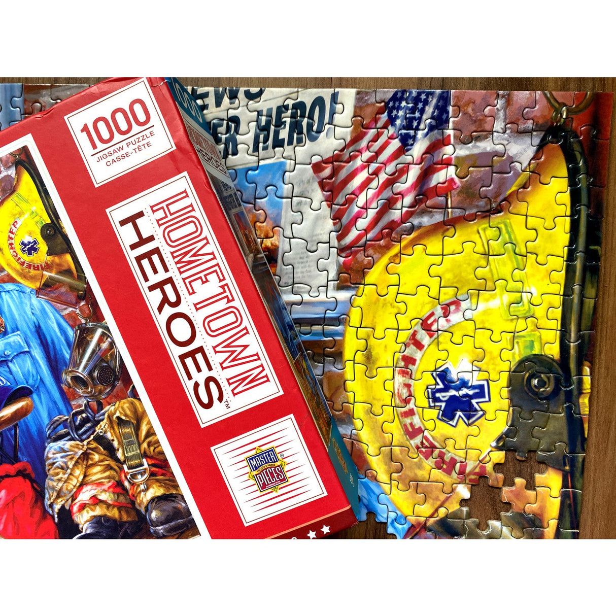 Hometown Heroes - Fire and Rescue 1000 Piece Jigsaw Puzzle