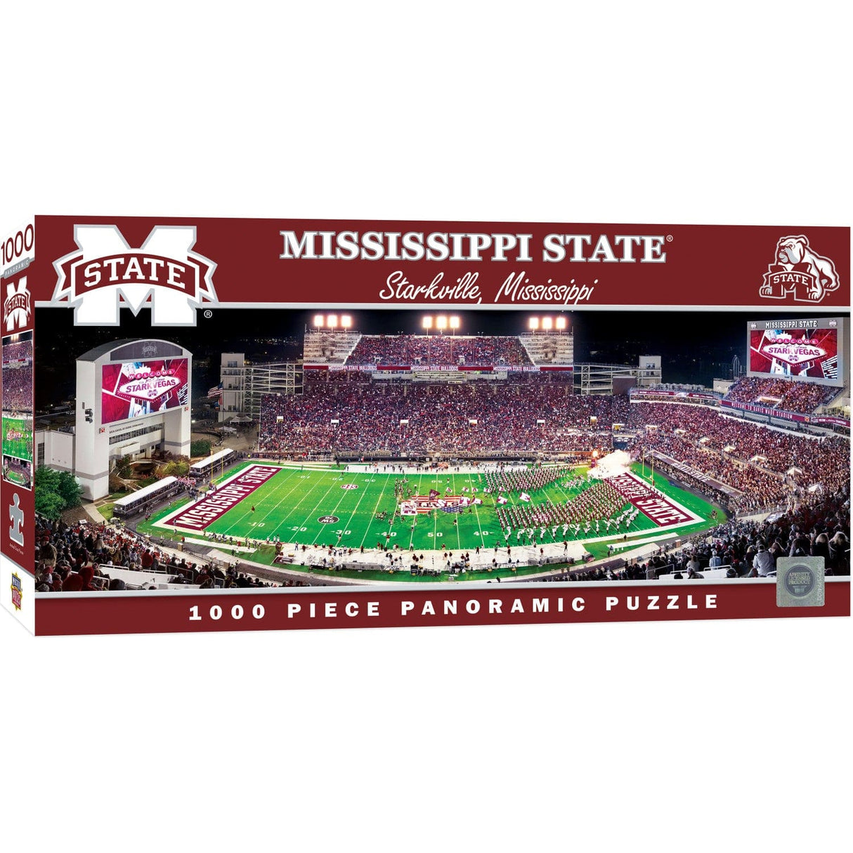 Mississippi State Bulldogs - 1000 Piece Panoramic Jigsaw Puzzle