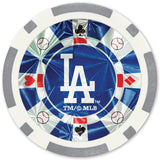 Los Angeles Dodgers 20 Piece Poker Chips