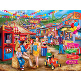 Family Time - Day at the Fairgrounds 400 Piece Jigsaw Puzzle