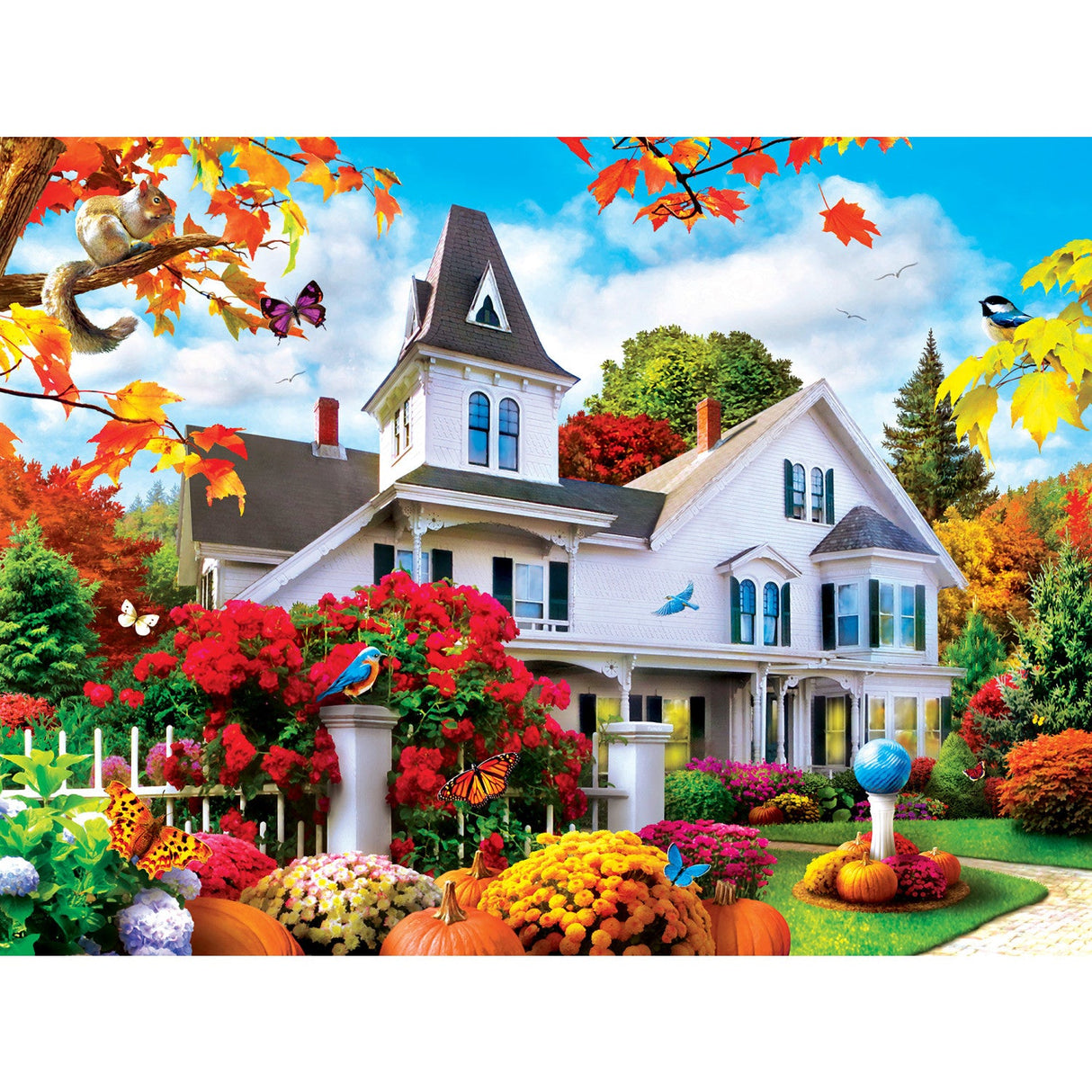 Memory Lane - October Skies 300 Piece EZ Grip Jigsaw Puzzle