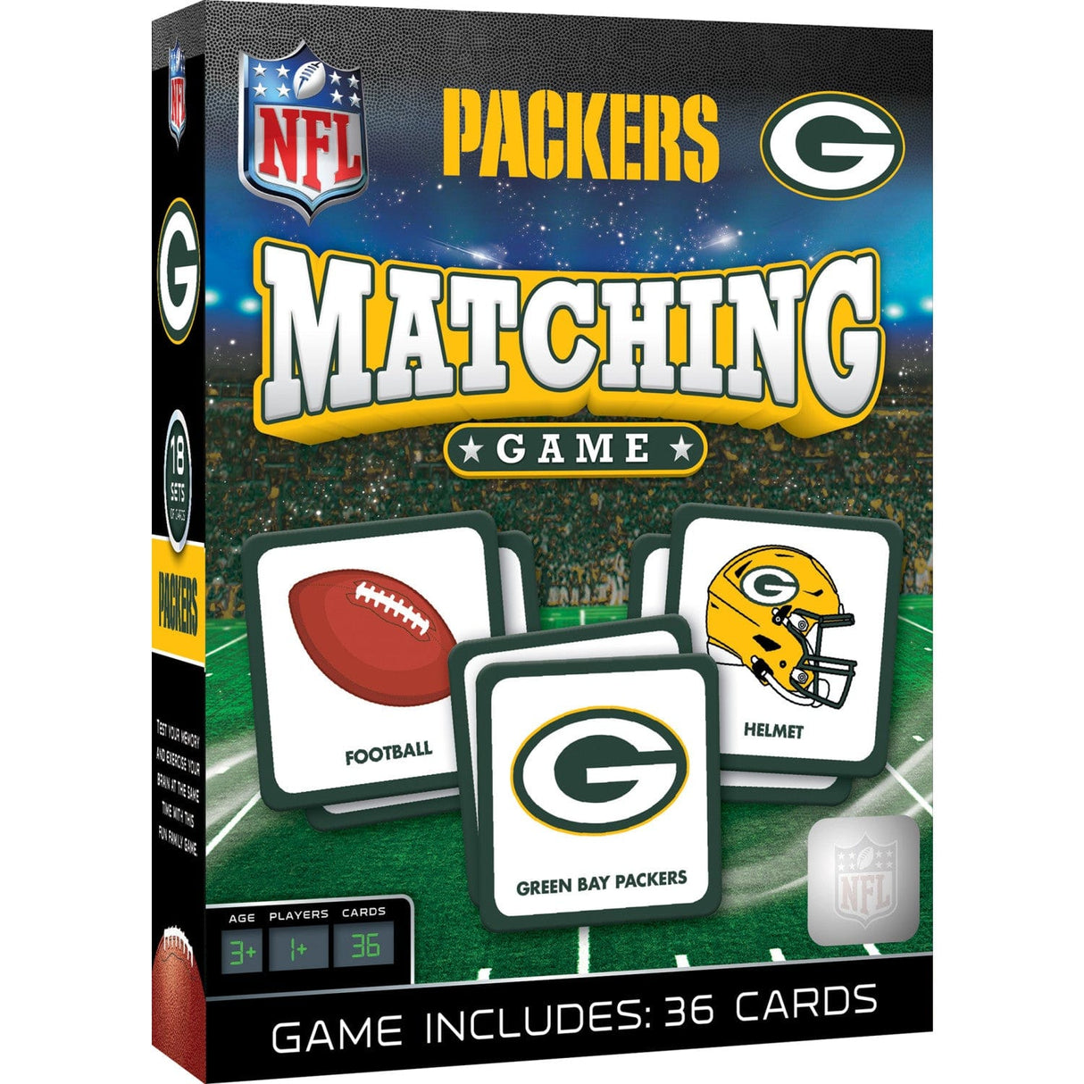 Green Bay Packers Matching Game