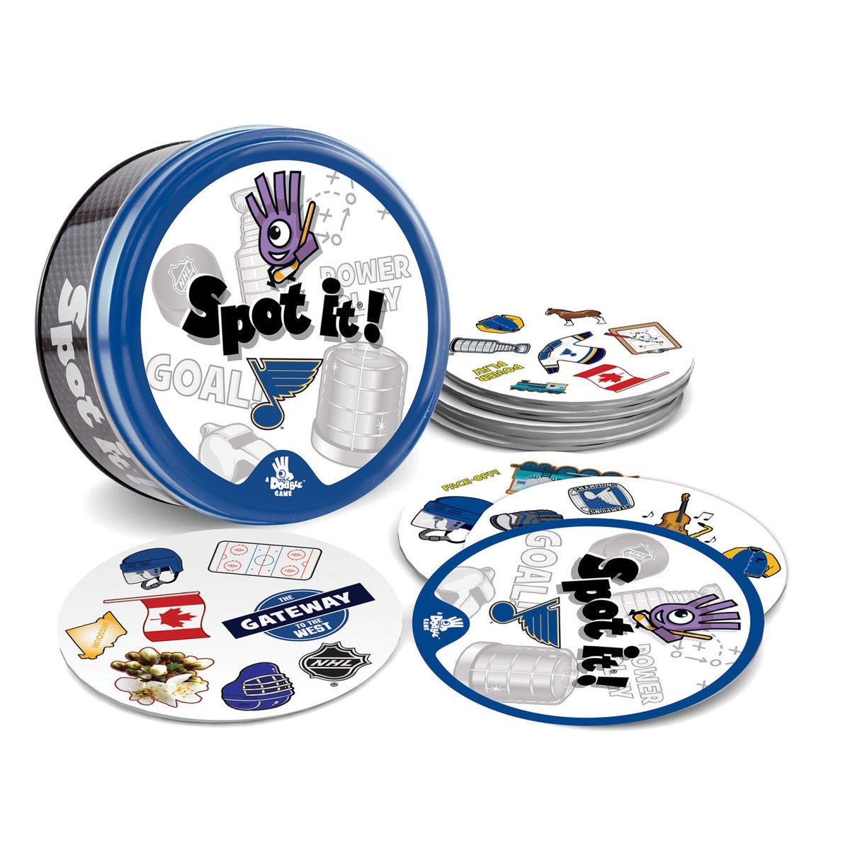 St. Louis Blues Spot It! Card Game