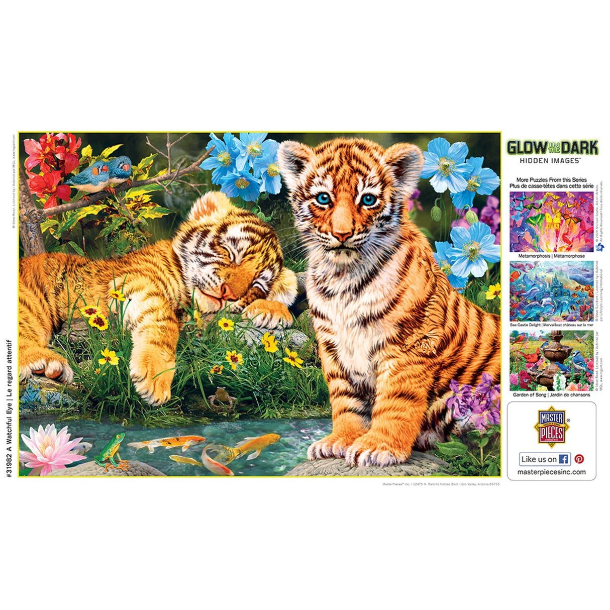 Hidden Images - A Watchful Eye 500 Piece Jigsaw Puzzle