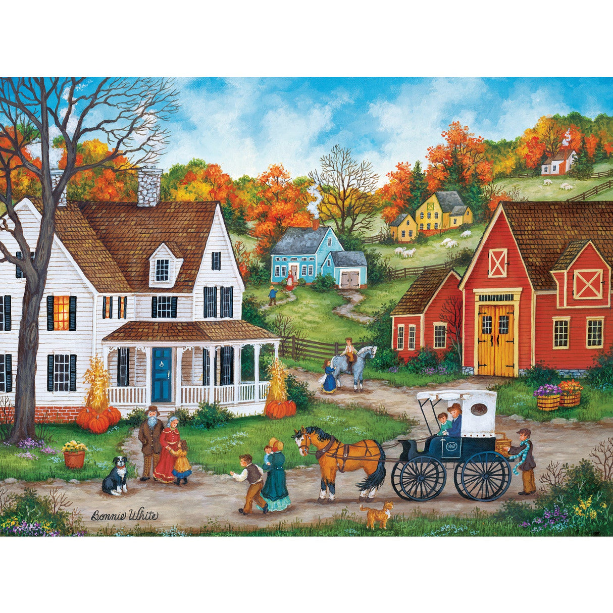 Heartland - Dinner at Grandmas 550 Piece Jigsaw Puzzle