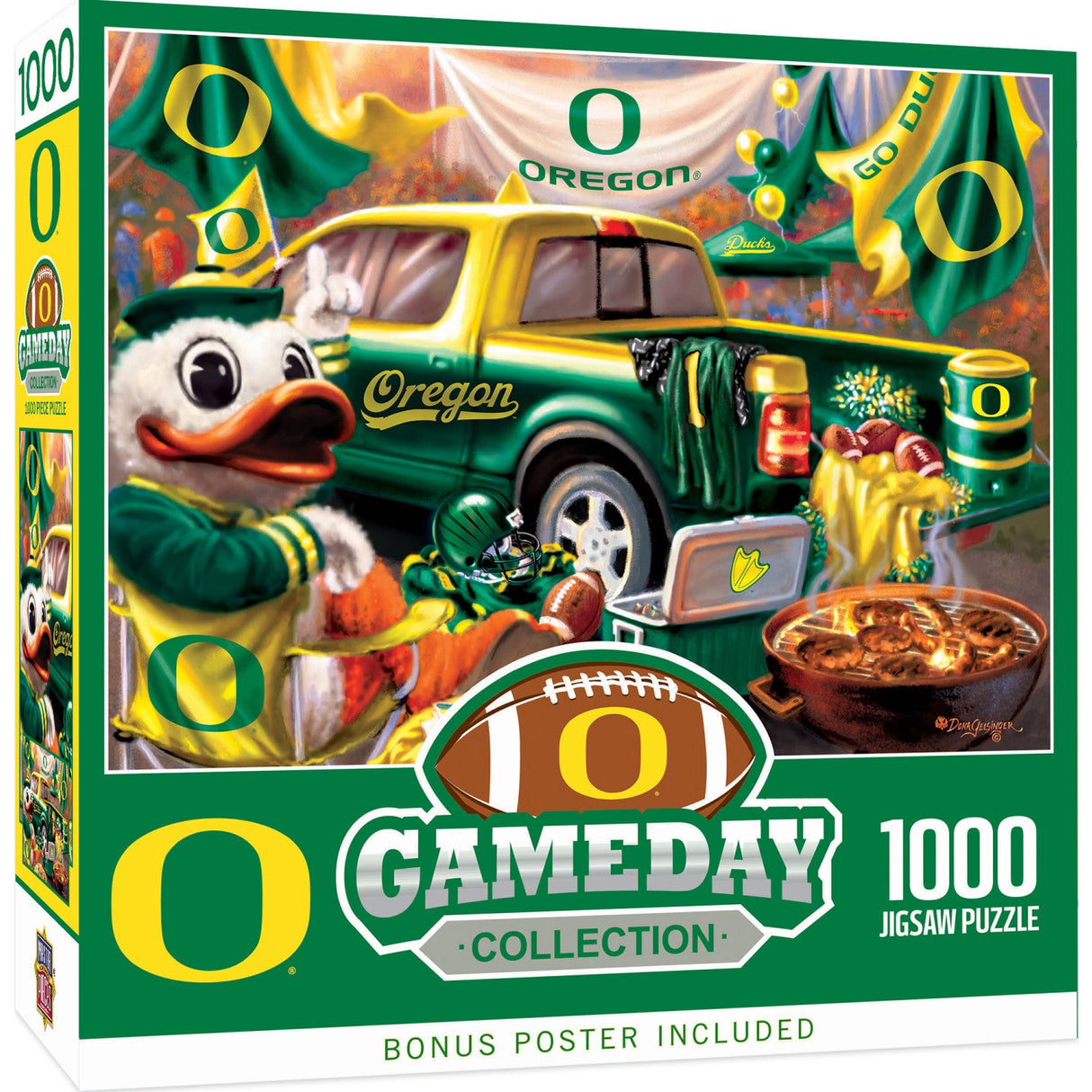 Oregon Ducks - Gameday 1000 Piece Jigsaw Puzzle