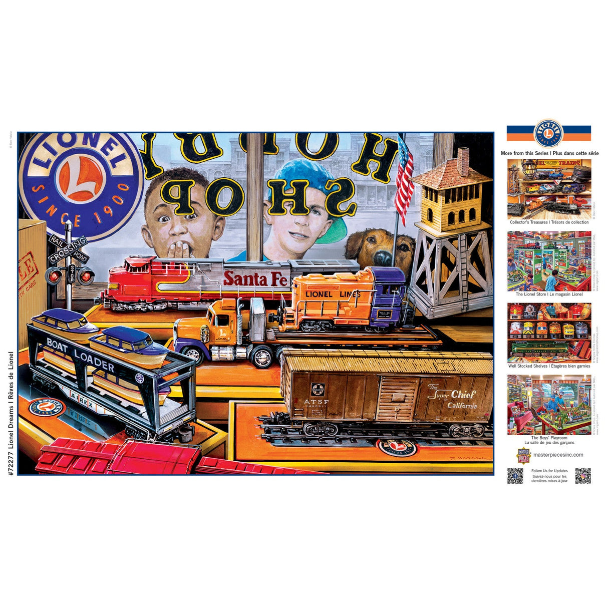 Lionel Trains - Lionel Dreams 1000 Piece Jigsaw Puzzle