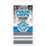 Detroit Lions 20 Piece Poker Chips