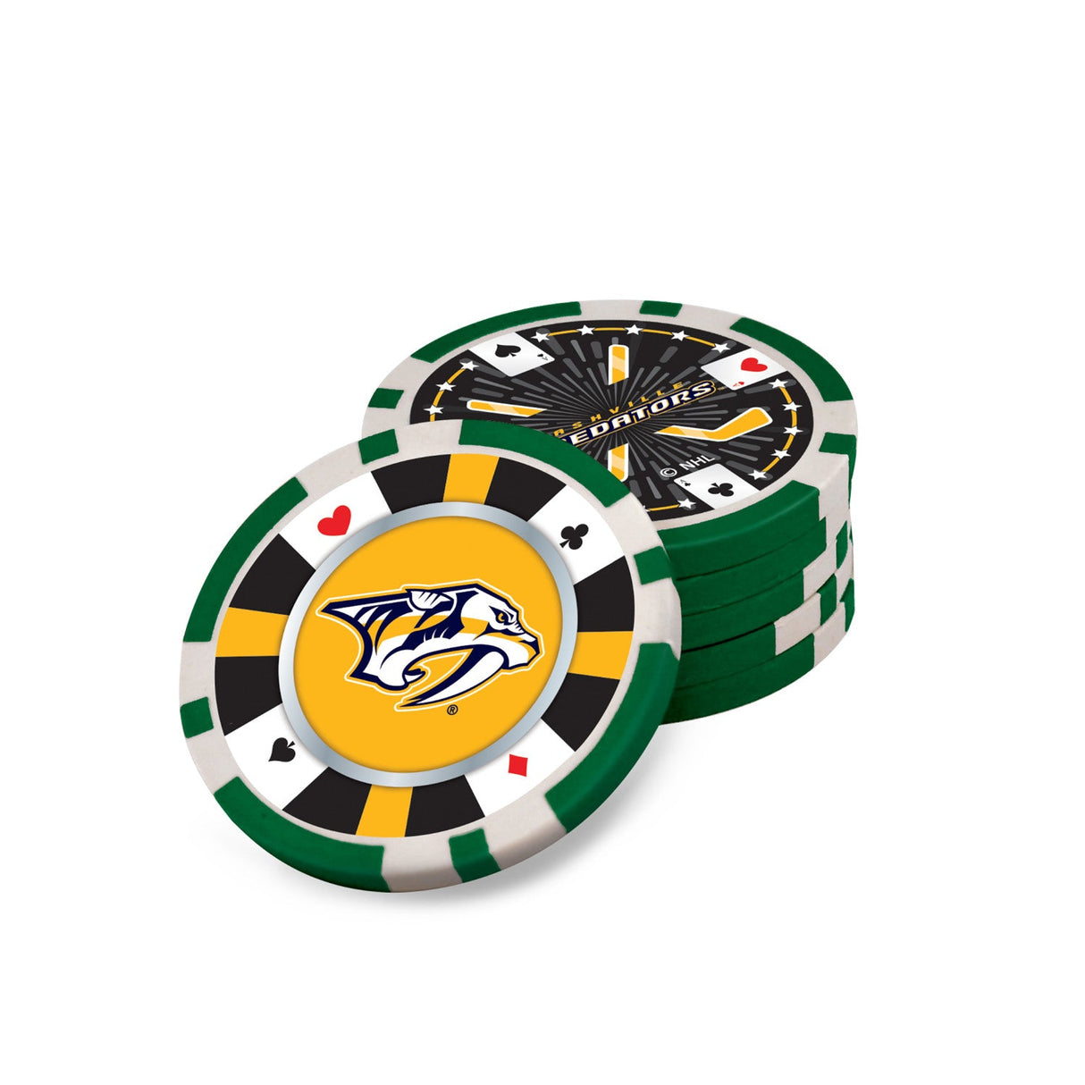 Nashville Predators 300 Piece Poker Set