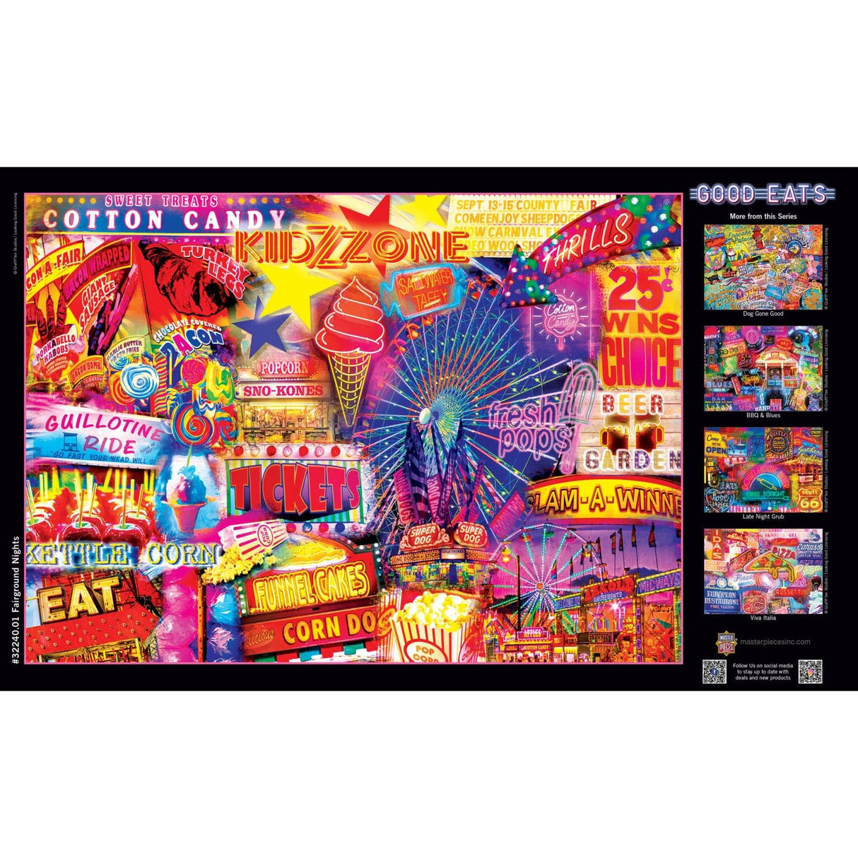 Good Eats - Fairground Nights 500 Piece Jigsaw Puzzle