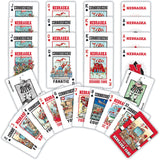 Nebraska Cornhuskers Fan Deck Playing Cards - 54 Card Deck