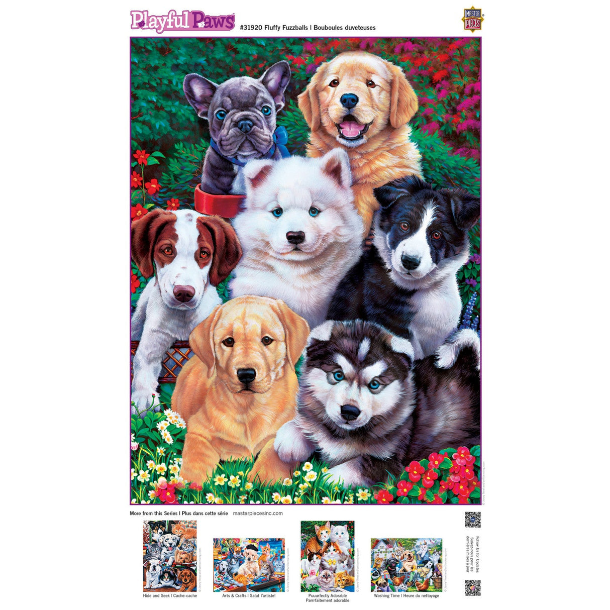 Playful Paws - Fluffy Fuzzballs 300 Piece EZ Grip Jigsaw Puzzle