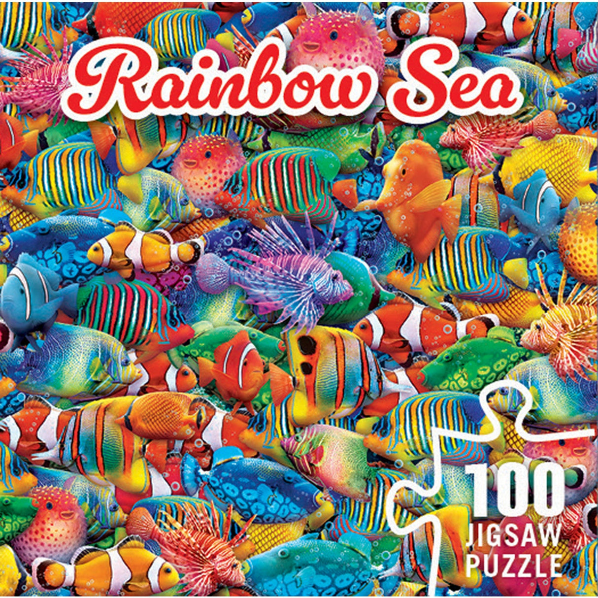 Rainbow Sea 100 Piece Jigsaw Puzzle