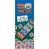 Route 66 100 Piece Poker Chips