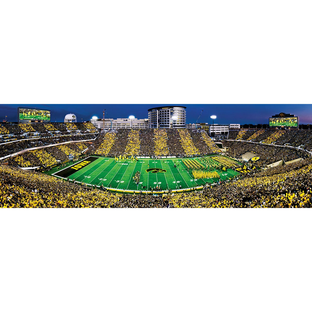 Iowa Hawkeyes - 1000 Piece Panoramic Jigsaw Puzzle