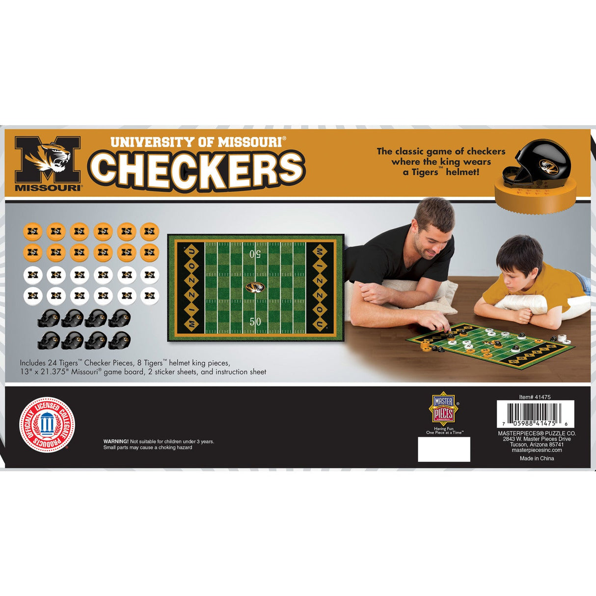 Missouri Tigers Checkers