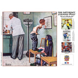 Saturday Evening Post - At the Doctor 1000 Piece Jigsaw Puzzle