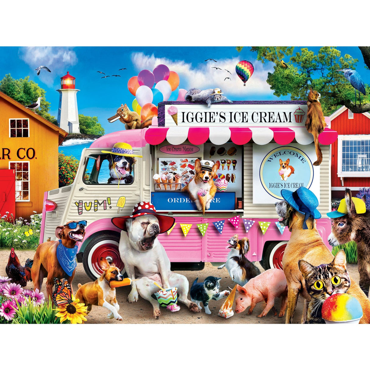 Wild & Whimsical - Iggy's Ice Cream 300 Piece EZ Grip Jigsaw Puzzle