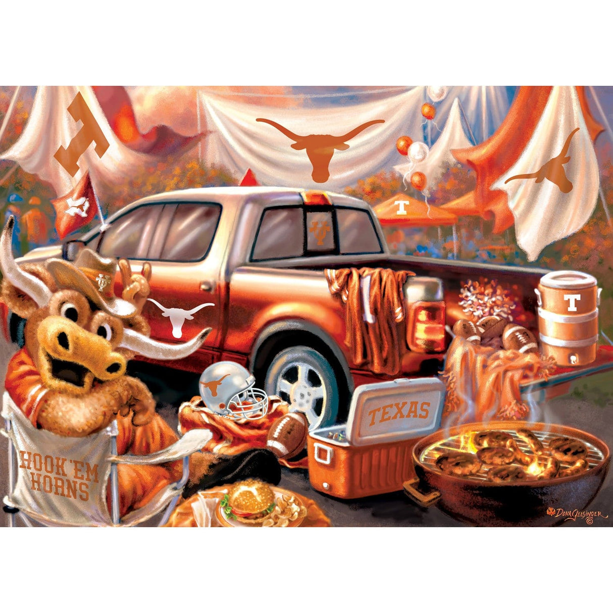 Texas Longhorns - Gameday 1000 Piece Jigsaw Puzzle