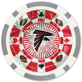 Atlanta Falcons 20 Piece Poker Chips