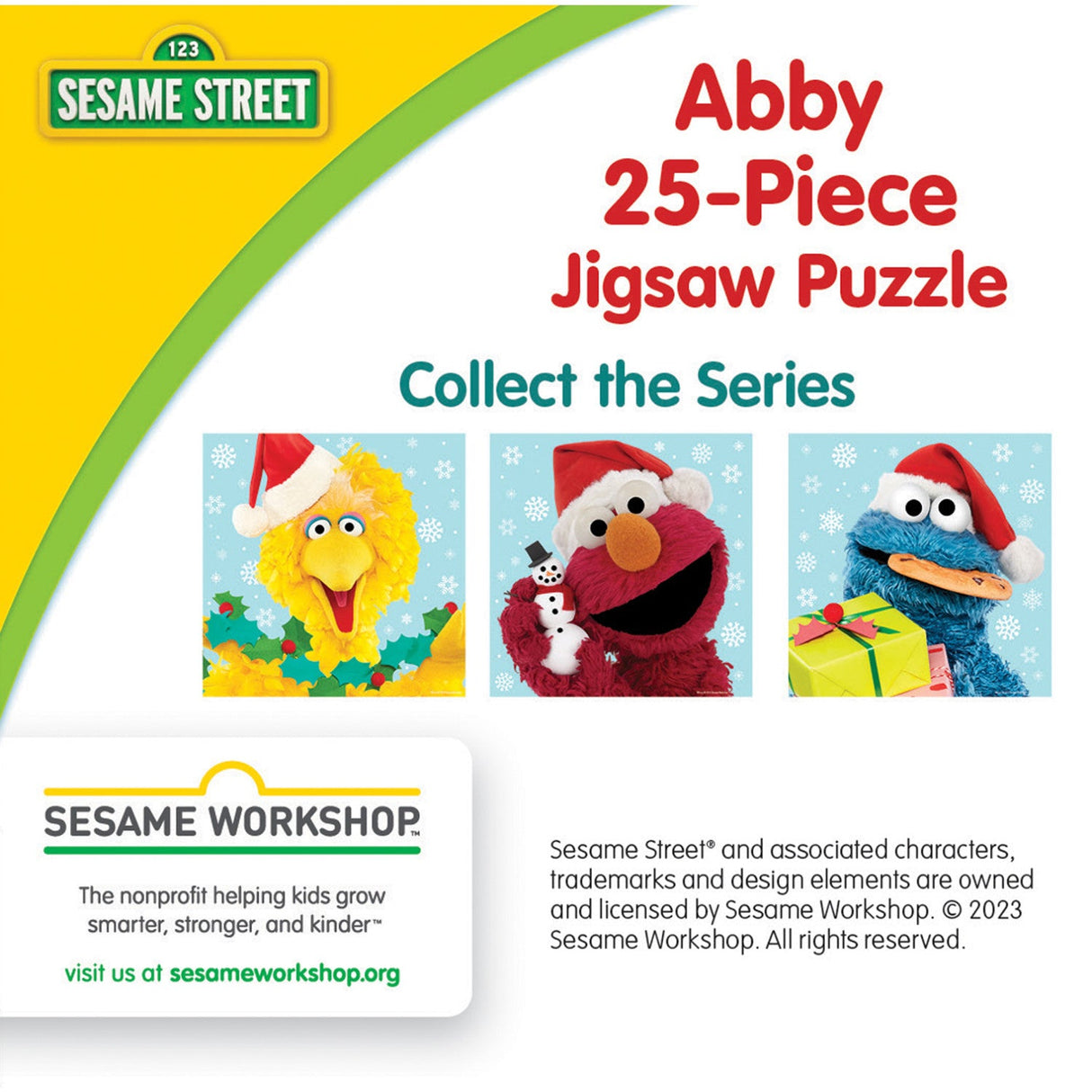 Sesame Street Holiday - Abby 25 Piece Jigsaw Puzzle