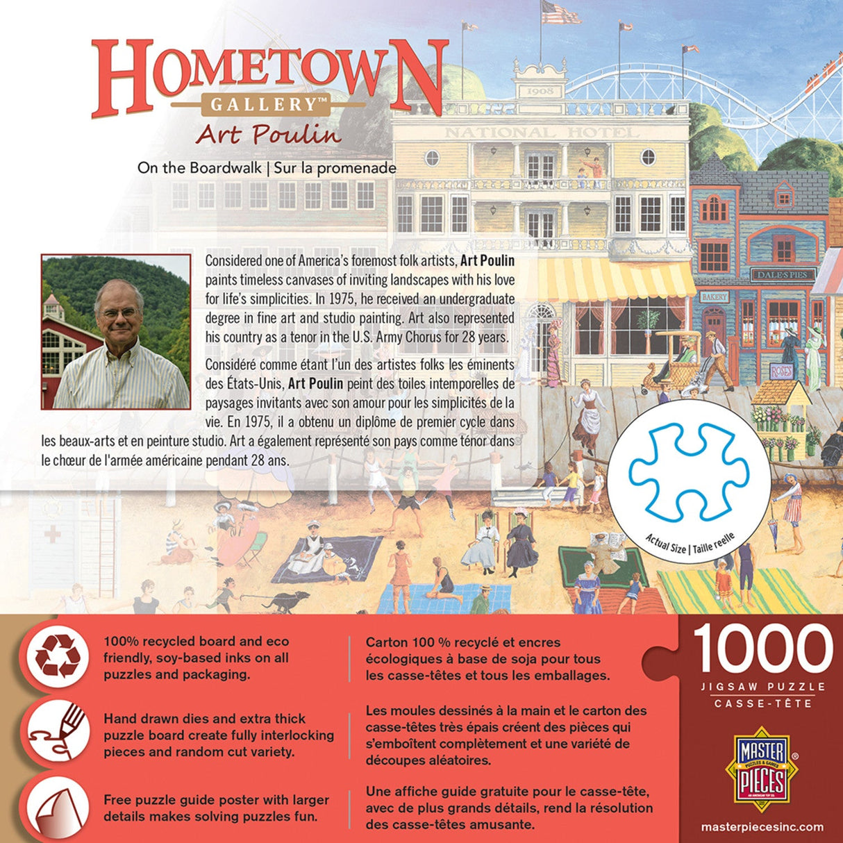 Hometown Gallery - On the Boardwalk 1000 Piece Jigsaw Puzzle