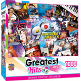 Greatest Hits - 90's Artists 1000 Piece Jigsaw Puzzle