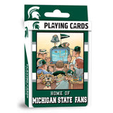 Michigan State Spartans Fan Deck Playing Cards - 54 Card Deck